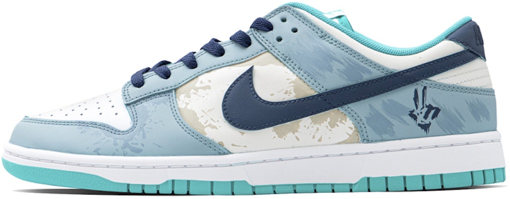 나이키 덩크 로우 '아이스 블루 자스민 그래피티' (커스텀) DV0833-101(Team34-冰蓝茉莉) Buy 나이키 덩크 로우 '아이스 블루 자스민 그래피티' (커스텀) DV0833-101(Team34-冰蓝茉莉)