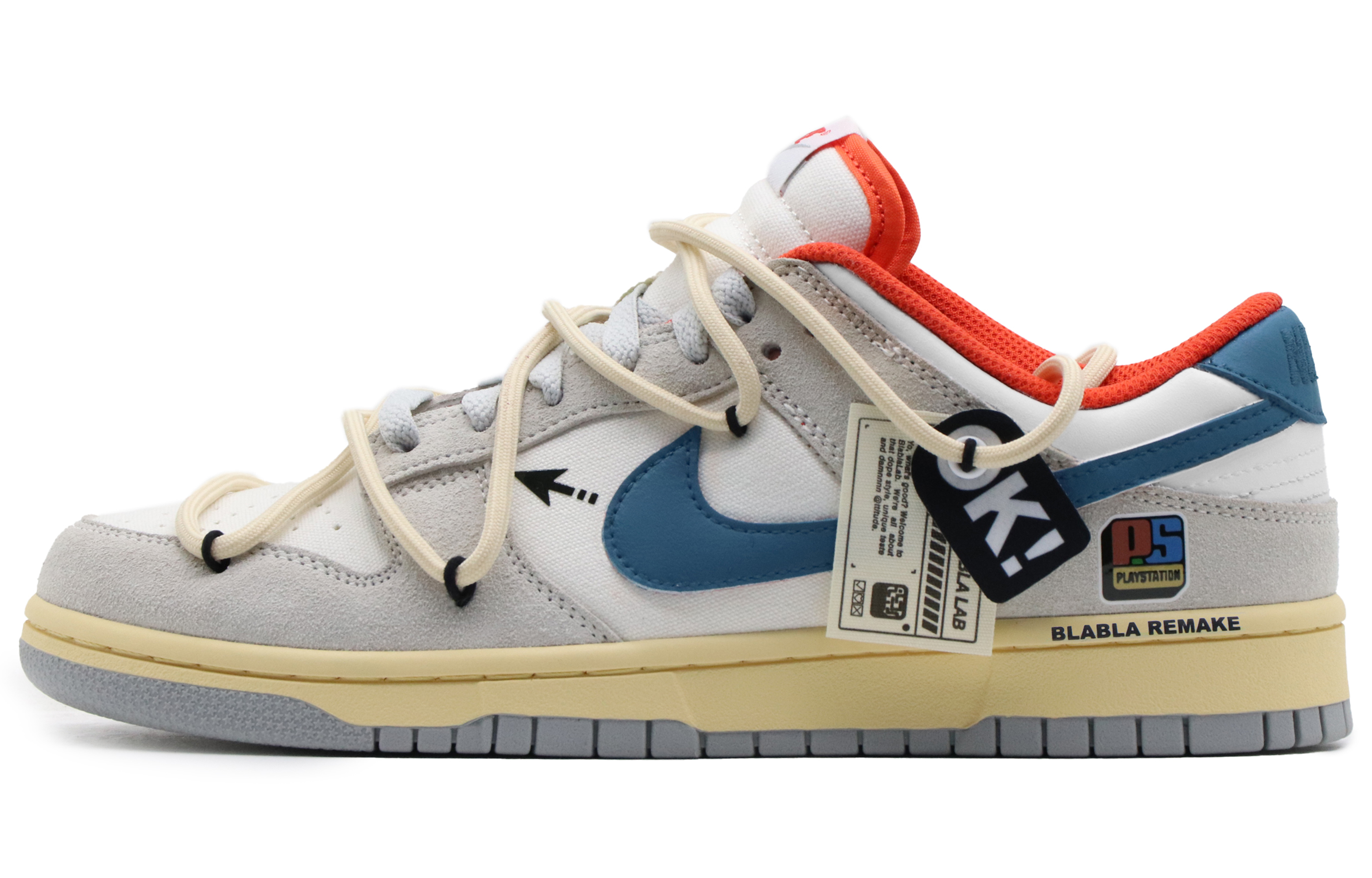 Buy 나이키 덩크 로우 "레트로 게임" 아이스 블루 (Nike 덩크 로우 "레겜" 아이스 블루) FJ5429-133(Team57-男女款电玩)