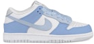 Order 【客製球鞋】 Nike Dunk Low 冰藍玫瑰 絲質鞋帶 防滑耐磨 低筒 板鞋 男款 白藍