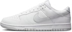 Sizing 【客製球鞋】 Nike Dunk Low 冰藍玫瑰 絲質鞋帶 防滑耐磨 低筒 板鞋 男款 白藍