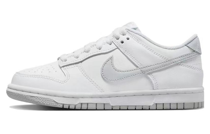 Sizing 【訂製球鞋】 Nike Dunk Low 冰藍玫瑰 絲質鞋帶 舒適百搭 低筒 滑板鞋 GS 白藍