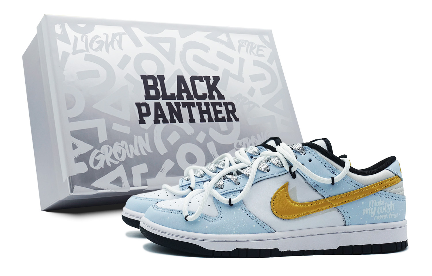 Buy [Sepatu Custom] Nike Dunk Low 'Ice Christmas' DD1391-100(Team108-男款冰雪圣诞S-BOX