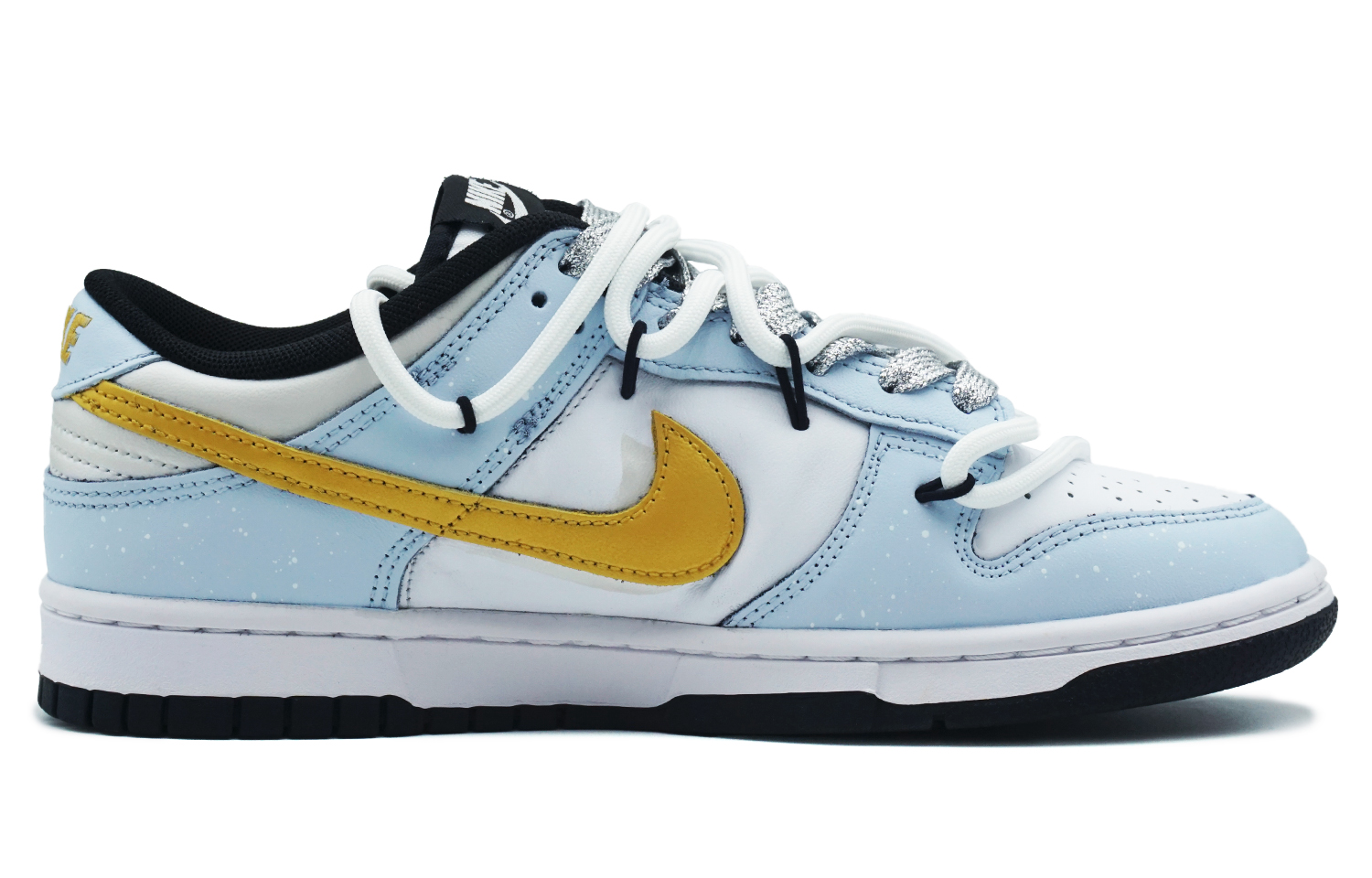 Lookbook [Sepatu Custom] Nike Dunk Low 'Ice Christmas' DD1391-100(Team108-男款冰雪圣诞S-BOX