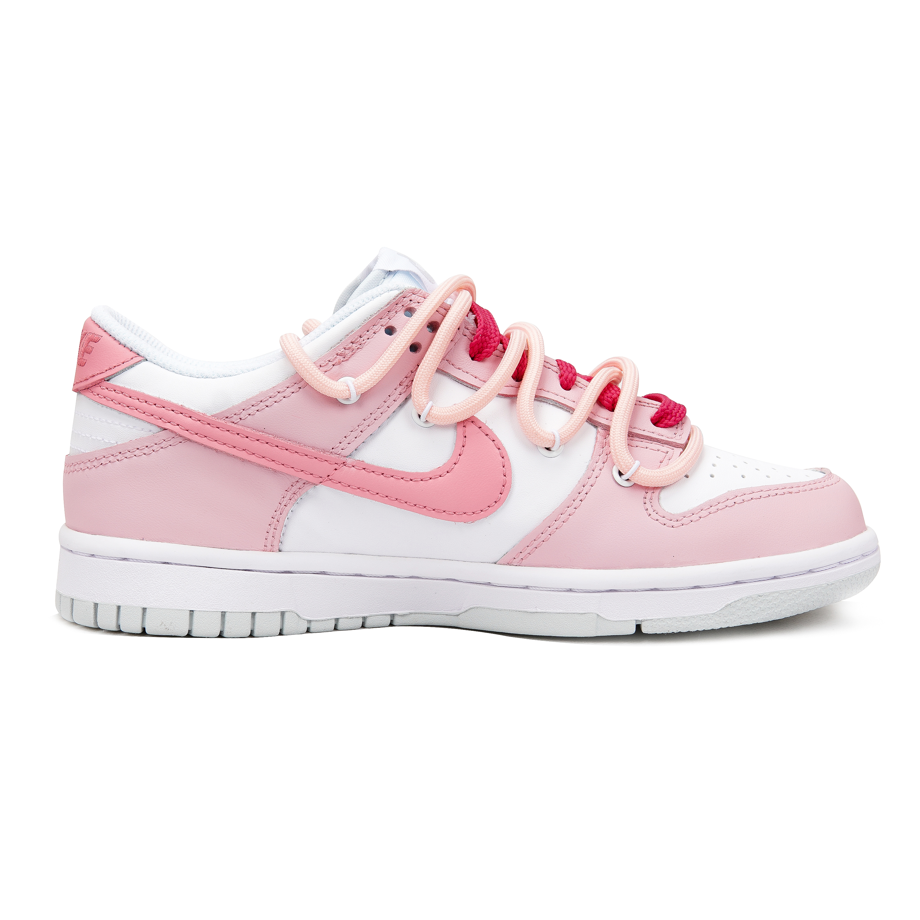 Lookbook [定制鞋] 耐克Dunk Low '冰淇淋粉' DH9765-102(Teamp-甜筒兔玫粉）