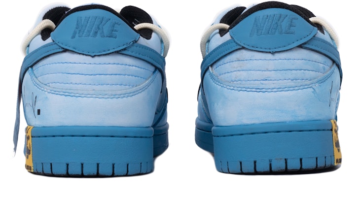 【定制球鞋】 Nike Dunk Low 達芬奇定制 改造主題定制 隱霧冰川 復古 解構 浸染 情侶 低幫 板鞋 GS 冰川藍 Shop 【定制球鞋】 Nike Dunk Low 達芬奇定制 改造主題定制 隱霧冰川 復古 解構 浸染 情侶 低幫 板鞋 GS 冰川藍