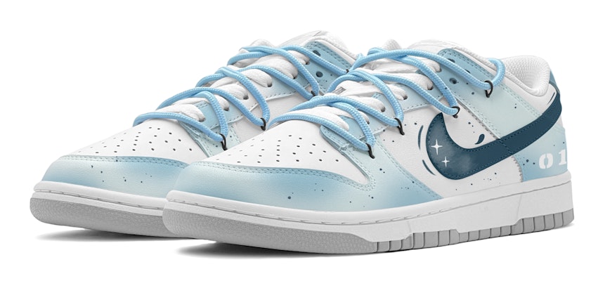 定制款耐克Dunk Low 『冰薄荷』 DV0831-101(TeamS-清凉薄荷男S-BOX) Lookbook 定制款耐克Dunk Low 『冰薄荷』 DV0831-101(TeamS-清凉薄荷男S-BOX)