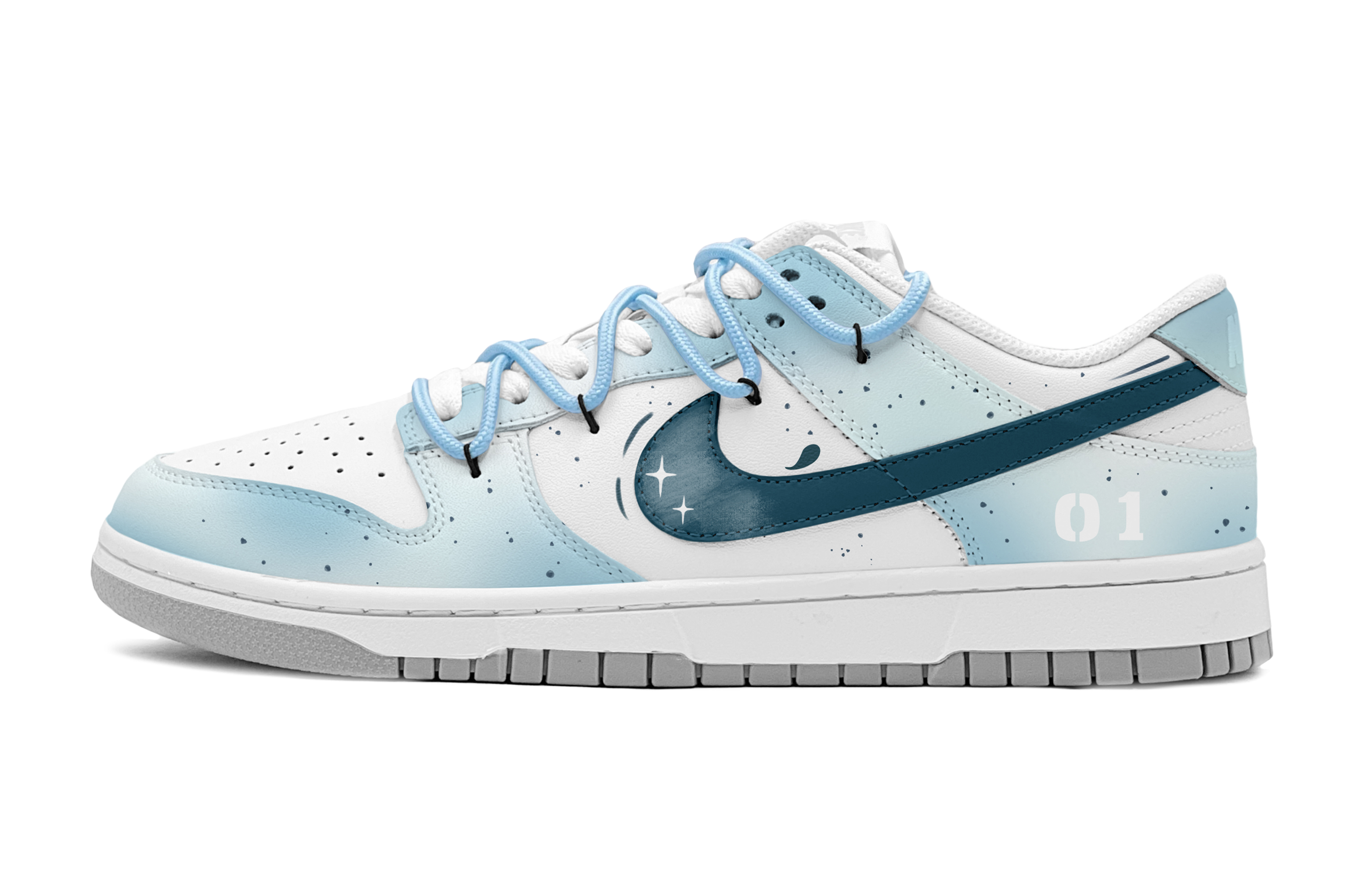 Buy [Kasut Custom] Nike Dunk Low 'Ice Mint Kotak Istimewa' DH9765-102(TeamS-清凉薄荷女S-BOX)