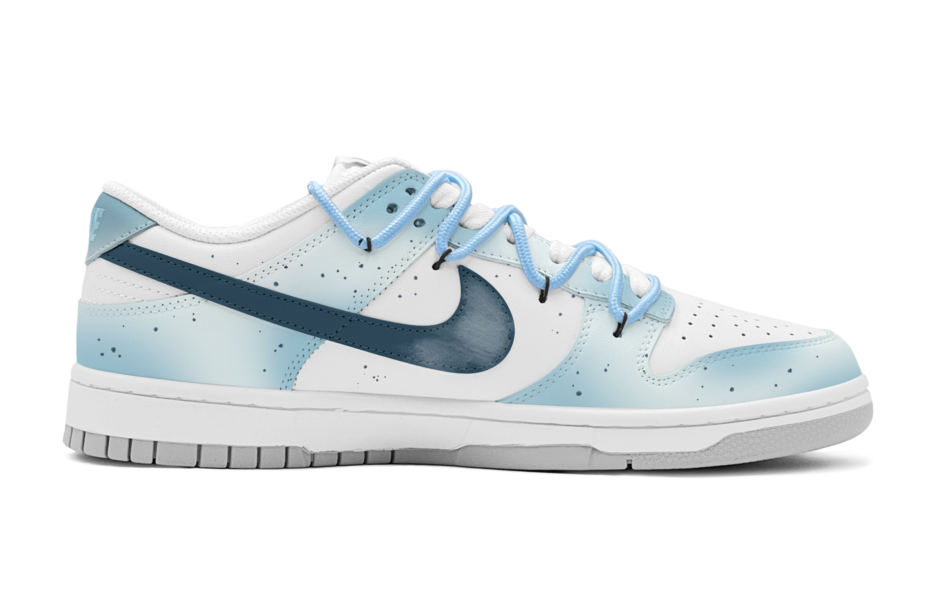Order [Kasut Custom] Nike Dunk Low 'Ice Mint Kotak Istimewa' DH9765-102(TeamS-清凉薄荷女S-BOX)