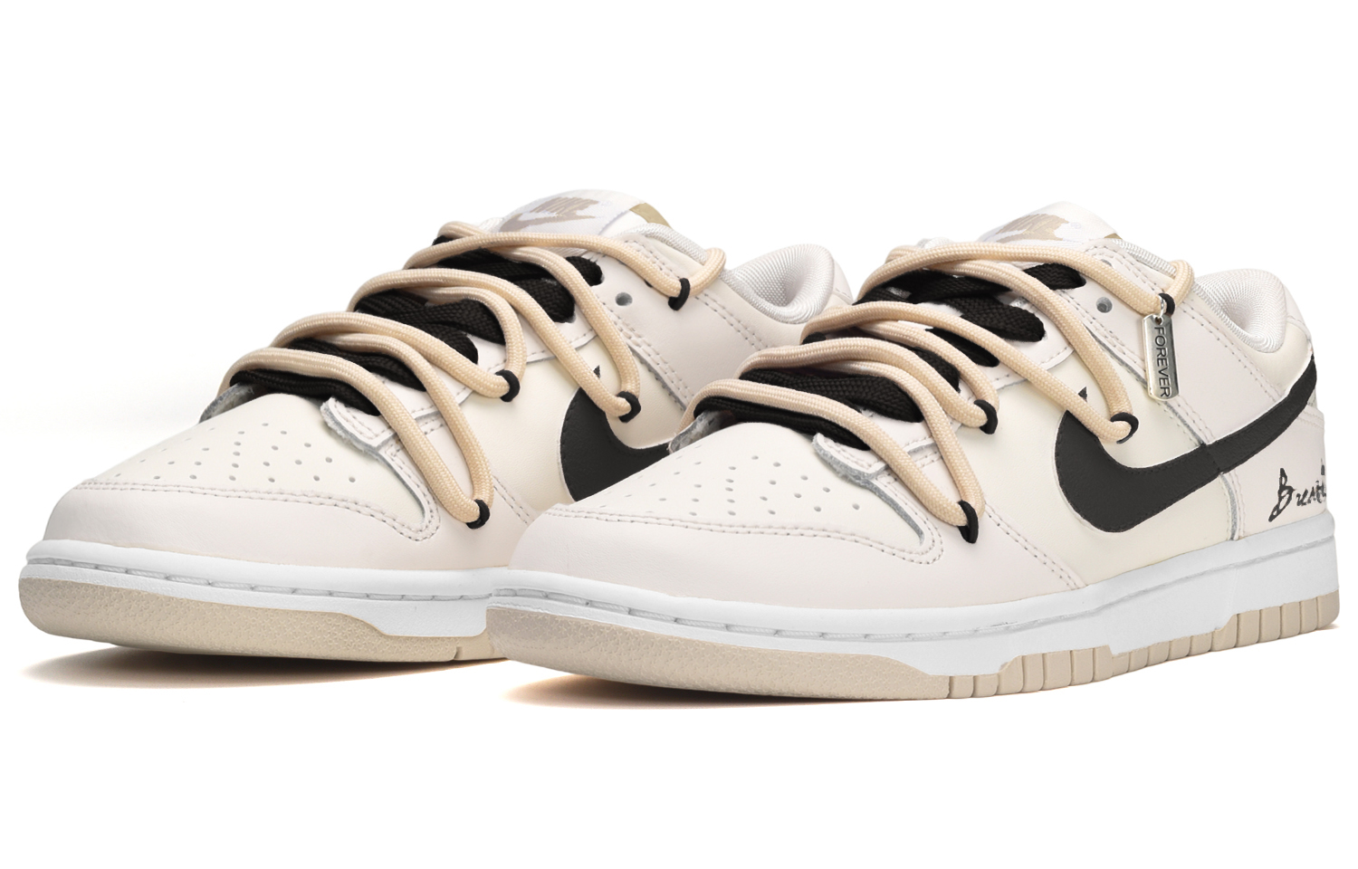 Lookbook Nike Dunk Low カスタム「アイスコーヒー」 DV0831-003(TeamE-男款冰美式米黑)