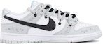 Order Zapatillas Nike Dunk Low 'Negro Gris Blanco Envejecido Industrial' DH9765-102(Team32-女款黑灰白做旧)