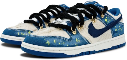 【客製球鞋】Nike Dunk Low “Industrial Blue“ 星河明亮 防滑減震 低筒 休閒鞋 男款 藍白黃 Lookbook 【客製球鞋】Nike Dunk Low “Industrial Blue“ 星河明亮 防滑減震 低筒 休閒鞋 男款 藍白黃