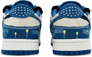 【客製球鞋】Nike Dunk Low “Industrial Blue“ 星河明亮 防滑減震 低筒 休閒鞋 男款 藍白黃 Shop 【客製球鞋】Nike Dunk Low “Industrial Blue“ 星河明亮 防滑減震 低筒 休閒鞋 男款 藍白黃