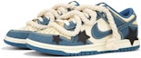Lookbook ナイキ ダンク ロー "インダストリアルブルー デコン" (カスタム) DV0834-101(Teamfour-男款工业蓝星星)