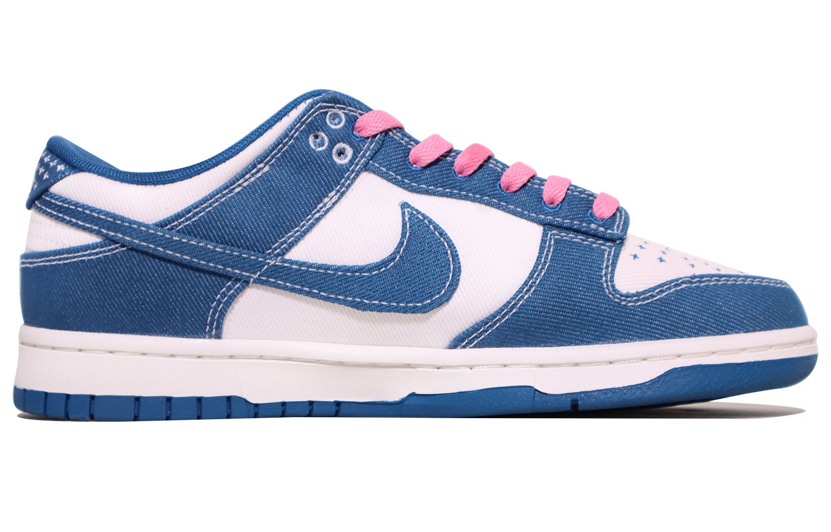 Order 【カスタムシューズ】ナイキ ダンク ロー「インダストリアルブルーデニムタイダイ」 DV0834-101(TeamX-牛仔扎染三色)