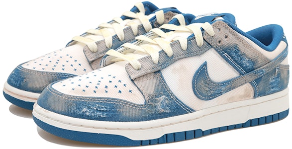 나이키 덩크 로우 '인더스트리얼 블루 디스트레스드 데님' (커스텀) DV0834-101(Team拾玖-蓝色做旧S-BOX) Lookbook 나이키 덩크 로우 '인더스트리얼 블루 디스트레스드 데님' (커스텀) DV0834-101(Team拾玖-蓝色做旧S-BOX)