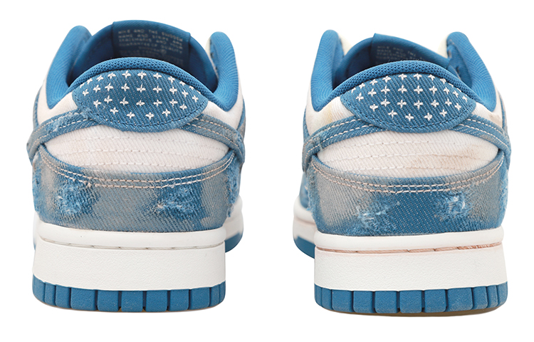 Shop [カスタムシューズ] ナイキ ダンク ロー「インダストリアルブルー デニム」 DV0834-101(Team拾玖-蓝色做旧S-BOX）