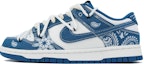 Buy 나이키 덩크 로우 '인더스트리얼 블루 페이즐리 데님' (커스텀) DV0834-101(Team陆-牛仔腰果花QD)