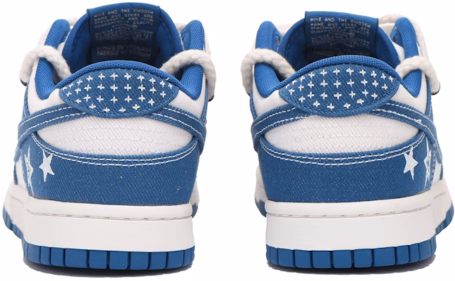 나이키 덩크 로우 '인더스트리얼 블루 스타 데님' (커스텀) DV0834-101(Team32-男款星星牛仔) Shop 나이키 덩크 로우 '인더스트리얼 블루 스타 데님' (커스텀) DV0834-101(Team32-男款星星牛仔)