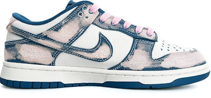 【定製球鞋】Nike Dunk Low Industrial Blue 水洗做舊 工業風 低幫 板鞋 男款 粉藍 Order 【定製球鞋】Nike Dunk Low Industrial Blue 水洗做舊 工業風 低幫 板鞋 男款 粉藍