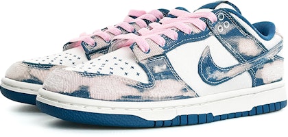 【定製球鞋】Nike Dunk Low Industrial Blue 水洗做舊 工業風 低幫 板鞋 男款 粉藍 Lookbook 【定製球鞋】Nike Dunk Low Industrial Blue 水洗做舊 工業風 低幫 板鞋 男款 粉藍