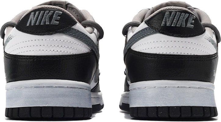 나이키 덩크 로우 '인더스트리얼 디컨스트럭티드 블랙 화이트 그레이' (커스텀) FD0661-100(TeamI-男款影灰双钩L黑白灰) Shop 나이키 덩크 로우 '인더스트리얼 디컨스트럭티드 블랙 화이트 그레이' (커스텀) FD0661-100(TeamI-男款影灰双钩L黑白灰)