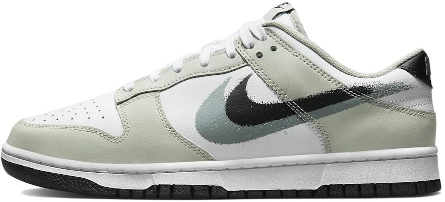 나이키 덩크 로우 '인더스트리얼 디컨스트럭티드 블랙 화이트 그레이' (커스텀) FD0661-100(TeamI-男款影灰双钩L黑白灰) Details for 나이키 덩크 로우 '인더스트리얼 디컨스트럭티드 블랙 화이트 그레이' (커스텀) FD0661-100(TeamI-男款影灰双钩L黑白灰)