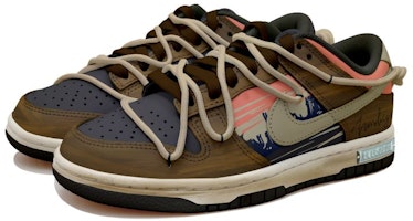 Zapatillas Nike Dunk Low 'Graffiti Industrial Negro Marrón Rojo' DD1391-100(Team拾玖-复古工业S-BOX) Lookbook Zapatillas Nike Dunk Low 'Graffiti Industrial Negro Marrón Rojo' DD1391-100(Team拾玖-复古工业S-BOX)