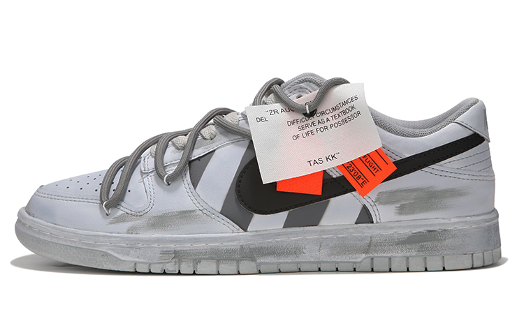 [Custom Shoes] Nike Dunk Low 'Industrial Grey Heatwave'
