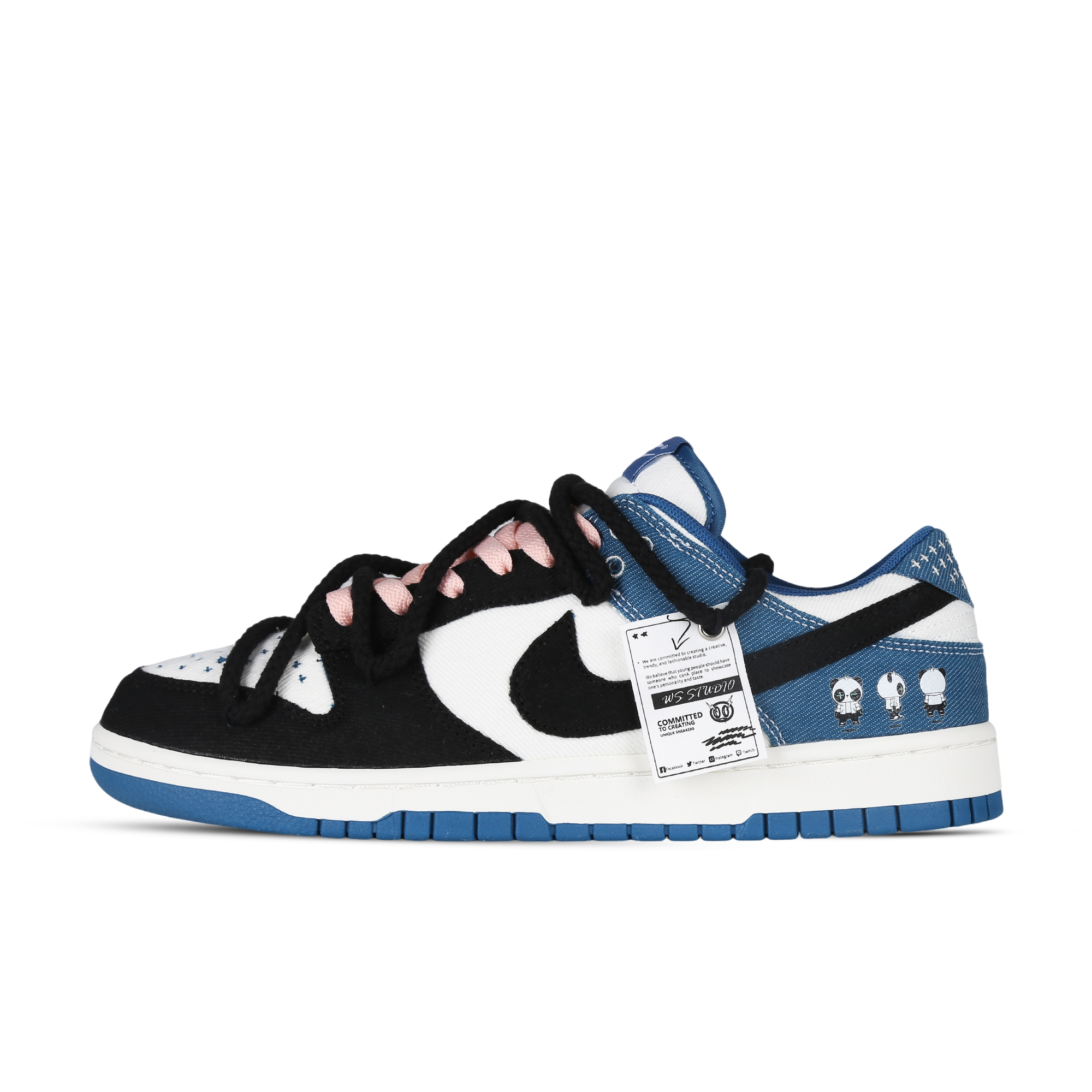 [Custom Shoes] Nike Dunk Low 'Industrial Panda' 圖 2
