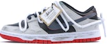 Buy 【定制球鞋】Nike Dunk Low 工業廢土 末日 末世感 未來主義 戰損 反烏托邦 低幫 板鞋 男女同款 黑灰紅