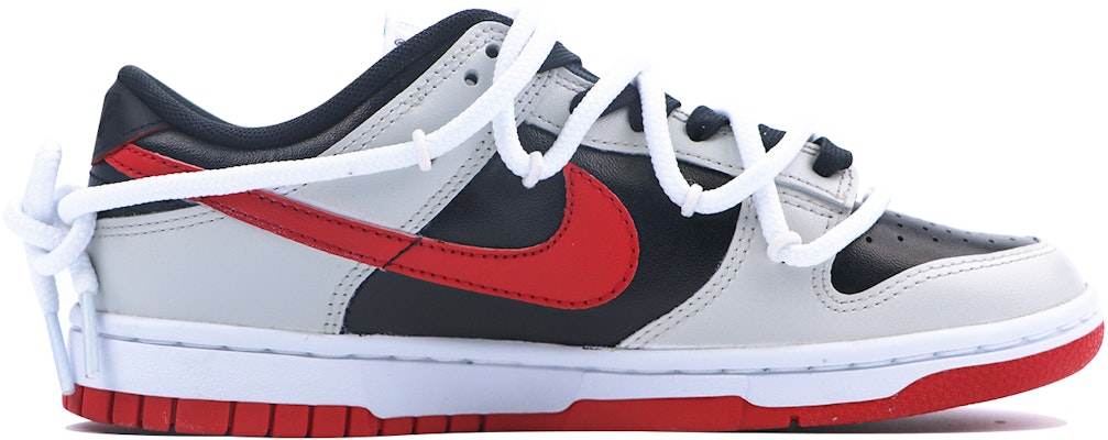 【定制球鞋】Nike Dunk Low 工業廢土 末日 末世感 未來主義 戰損 反烏托邦 低幫 板鞋 男女同款 黑灰紅 Order 【定制球鞋】Nike Dunk Low 工業廢土 末日 末世感 未來主義 戰損 反烏托邦 低幫 板鞋 男女同款 黑灰紅