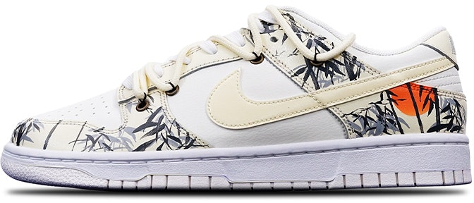 custom-shoes-nike-dunk-low-ink-bamboo-crane