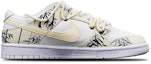 Order 【定制球鞋】 Nike Dunk Low 國潮 中國風 水墨竹林仙鶴 Vibe 解構雙鞋帶 限量特殊鞋盒 低幫 板鞋 GS 米白綠