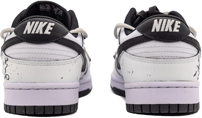 【客製球鞋】Nike Dunk 低筒 解構 國風 水墨書法 百搭 低筒 溜板鞋 GS 黑白灰 Shop 【客製球鞋】Nike Dunk 低筒 解構 國風 水墨書法 百搭 低筒 溜板鞋 GS 黑白灰