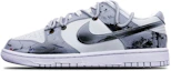 Order 【定制球鞋】Nike Dunk Low (GS) 國潮 中國風 水墨小仙鶴 Vibe 解構 雙鞋帶 特殊鞋盒 板鞋 黑白灰