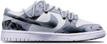 Lookbook 【定制球鞋】Nike Dunk Low (GS) 國潮 中國風 水墨小仙鶴 Vibe 解構 雙鞋帶 特殊鞋盒 板鞋 黑白灰