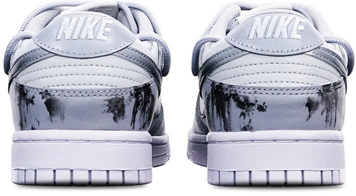 【定制球鞋】Nike Dunk Low (GS) 國潮 中國風 水墨小仙鶴 Vibe 解構 雙鞋帶 特殊鞋盒 板鞋 黑白灰 Purchase 【定制球鞋】Nike Dunk Low (GS) 國潮 中國風 水墨小仙鶴 Vibe 解構 雙鞋帶 特殊鞋盒 板鞋 黑白灰