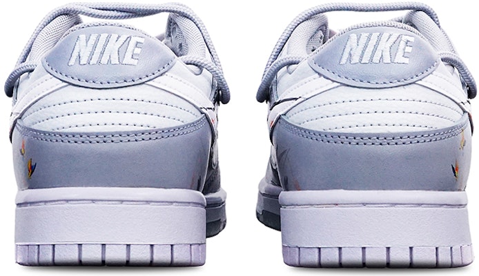 【定制球鞋】Nike Dunk Low 國潮 中國風 水墨蘭花 Vibe 解構 雙鞋帶 特殊鞋盒 低幫 板鞋 GS 黑白灰 Shop 【定制球鞋】Nike Dunk Low 國潮 中國風 水墨蘭花 Vibe 解構 雙鞋帶 特殊鞋盒 低幫 板鞋 GS 黑白灰