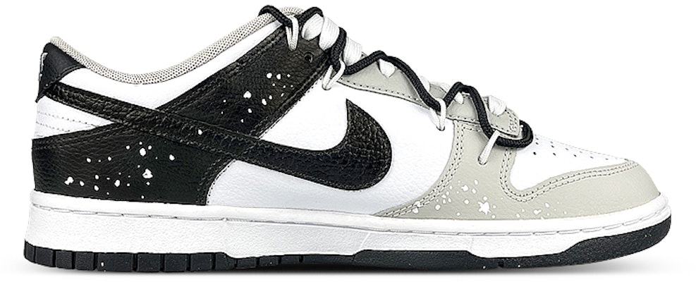 【定制球鞋】Nike Dunk Low 國風 解構 潑墨 水墨 雙鉤 禮盒 低筒 板鞋 男款 黑白灰 Order 【定制球鞋】Nike Dunk Low 國風 解構 潑墨 水墨 雙鉤 禮盒 低筒 板鞋 男款 黑白灰