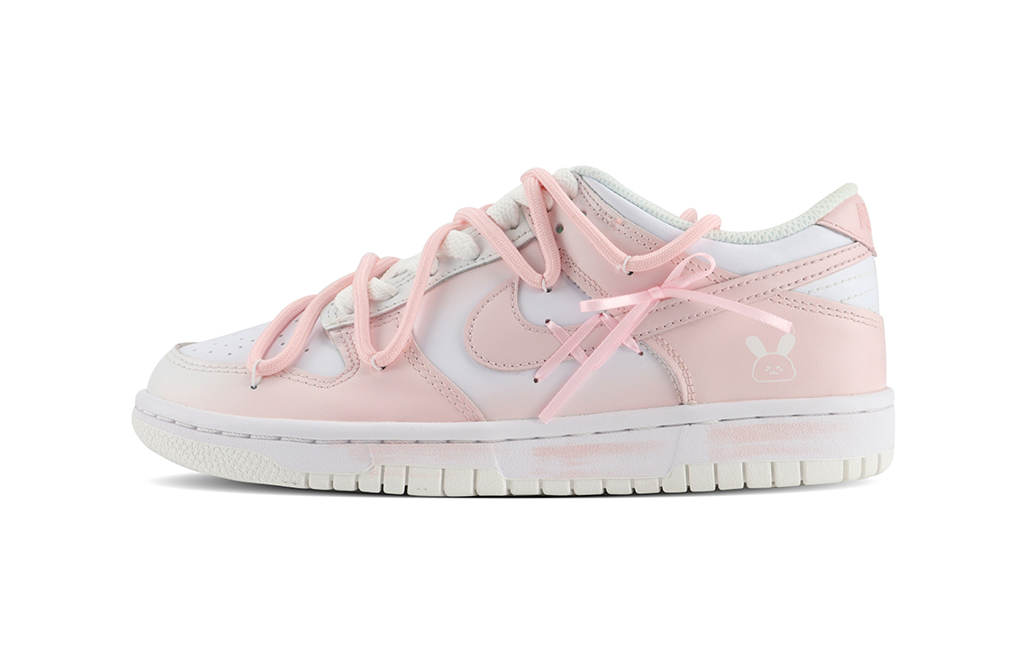 Buy [Sepatu Custom] Nike Dunk Low 'Ink Tie Ribbon Bunny' DH9765-100-478520