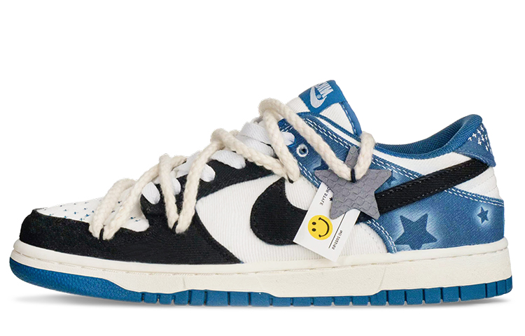 Order [Sepatu Custom] Nike Dunk Low 'Cowboy Intergalactic' DV0834-101(Team62-星际牛仔)