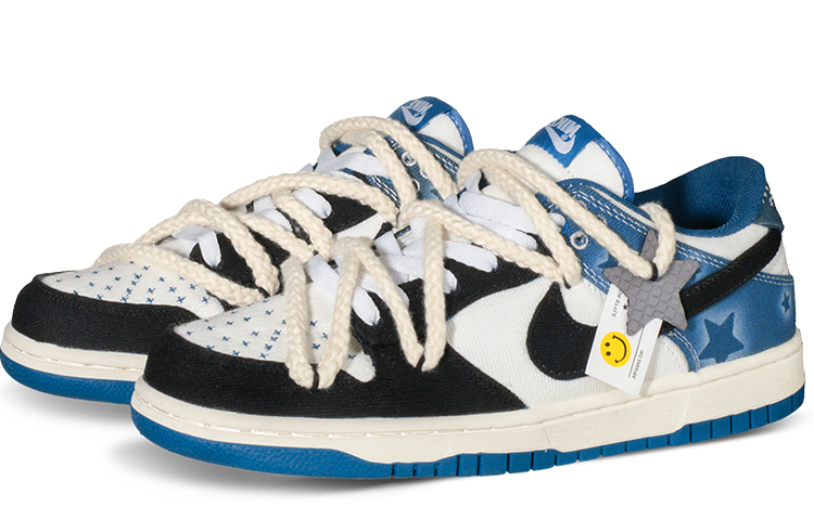 Shop [Sepatu Custom] Nike Dunk Low 'Cowboy Intergalactic' DV0834-101(Team62-星际牛仔)