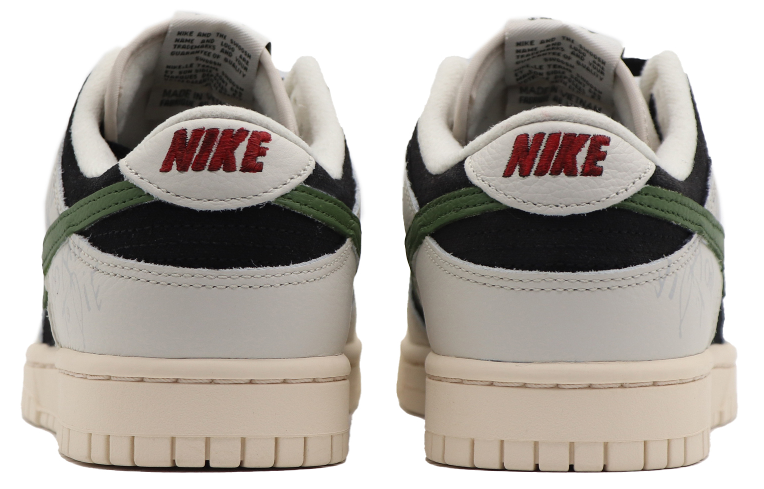 Purchase 나이키 덩크 로우 '역판다 올리브 모카' (커스텀) DZ2538-100(Team57-男款秘境)