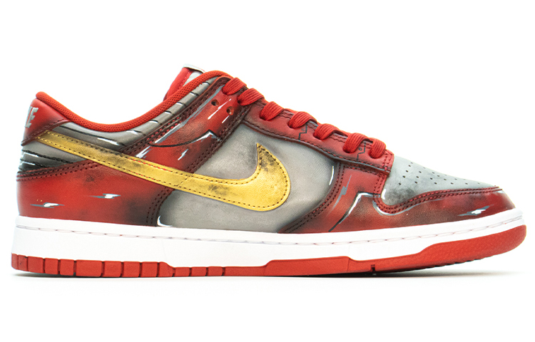 Order 【客製化球鞋】Nike Dunk Low 超級英雄 鋼鐵人 6天到貨 低筒 板鞋 男款 紅灰