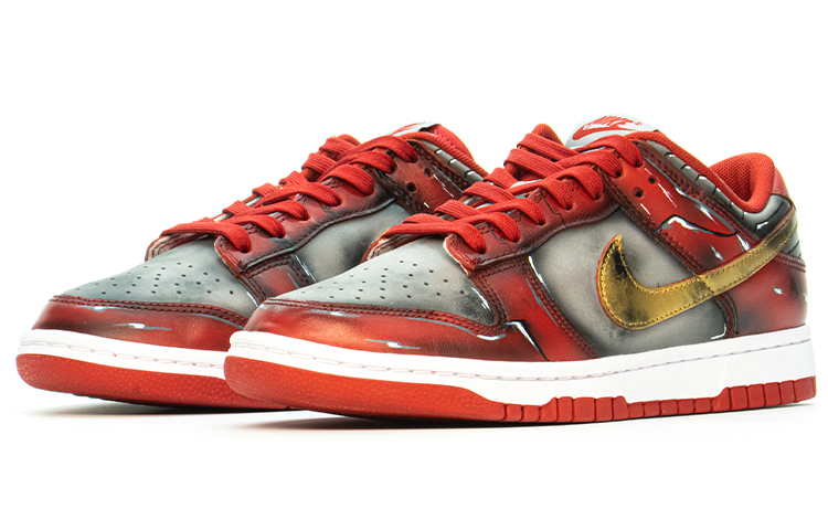 Lookbook 【客製化球鞋】Nike Dunk Low 超級英雄 鋼鐵人 6天到貨 低筒 板鞋 男款 紅灰