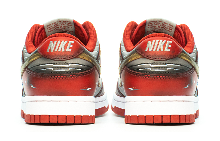 Shop 【客製化球鞋】Nike Dunk Low 超級英雄 鋼鐵人 6天到貨 低筒 板鞋 男款 紅灰