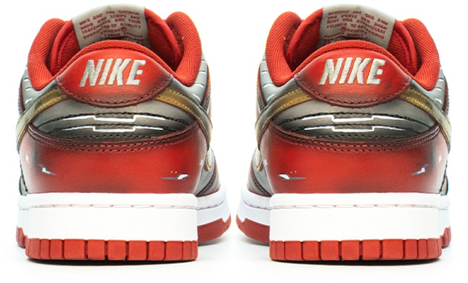 【客製化球鞋】Nike Dunk Low 超級英雄 鋼鐵人 6天到貨 低筒 板鞋 男款 紅灰 Shop 【客製化球鞋】Nike Dunk Low 超級英雄 鋼鐵人 6天到貨 低筒 板鞋 男款 紅灰