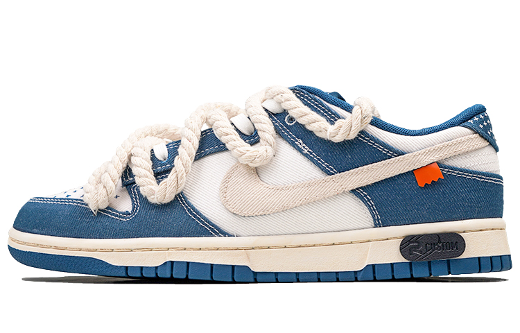 Buy [Sepatu Custom] Nike Dunk Low 'Island Denim Industrial Blue' DV0834-101(Team27-男款海岛牛仔)