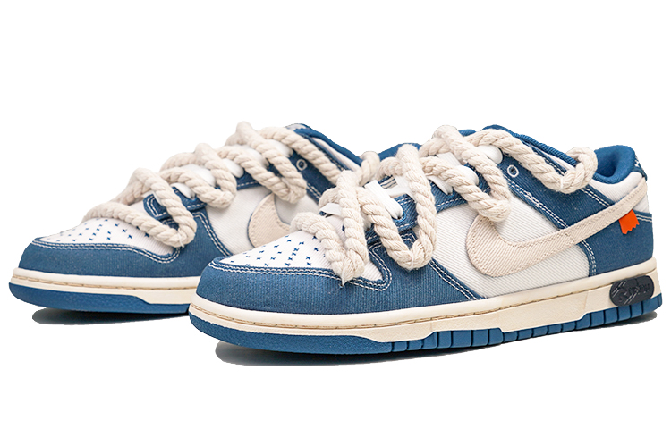 Lookbook [Sepatu Custom] Nike Dunk Low 'Island Denim Industrial Blue' DV0834-101(Team27-男款海岛牛仔)