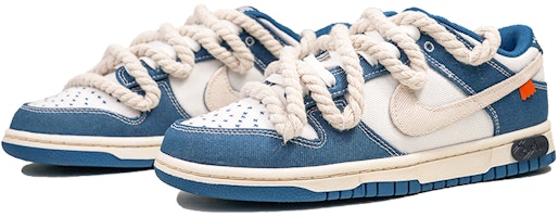 【定制鞋款】Nike Dunk Low "岛屿丹宁工业蓝" DV0834-101(Team27-男款海岛牛仔) Lookbook 【定制鞋款】Nike Dunk Low "岛屿丹宁工业蓝" DV0834-101(Team27-男款海岛牛仔)